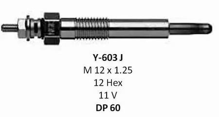 8838 NGK 8838 / D-POWER60 Свеча накаливания